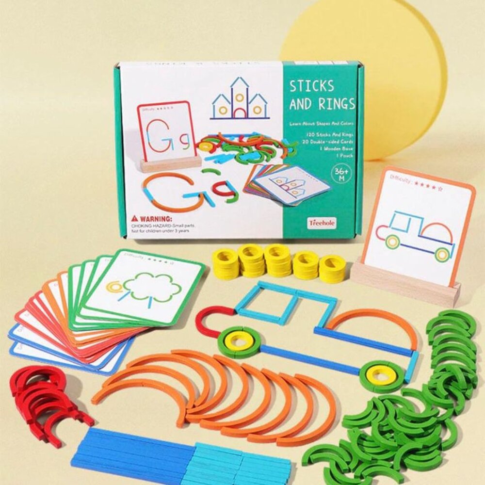 Sticks and Rings Game - Picture 2 of 10